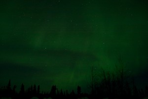 Northern Lights over North Pole, Alaska