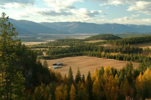 Kootenai Valley view looking north